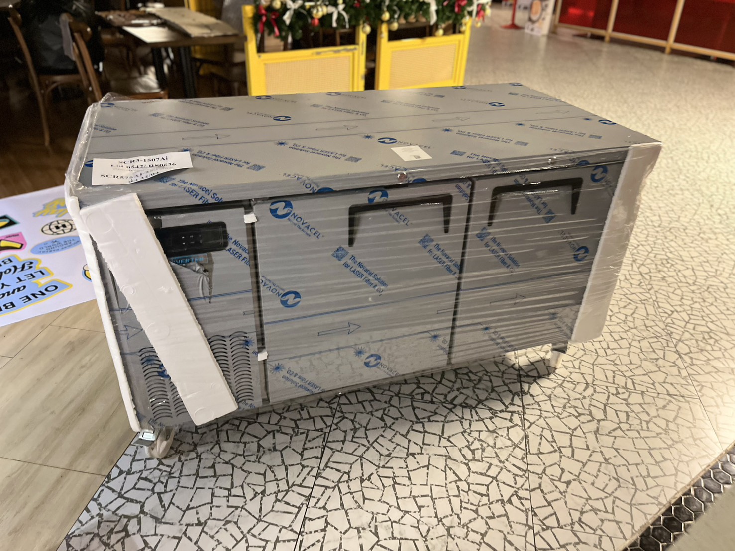 ตู้แช่เคาน์เตอร์สแตนเลส แช่แข็ง รุ่น SCF3-1507Ai - Image 2