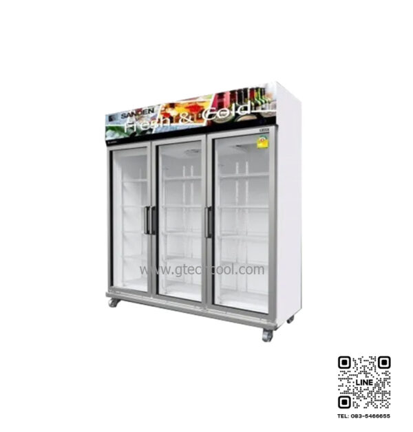 SANDEN ตู้แช่เย็น 2 ประตู รุ่น SEM-1805i (Inverter)