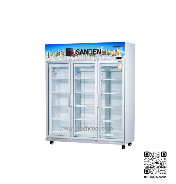 SANDEN ตู้แช่เย็น 3 ประตู รุ่น YEM-1605i