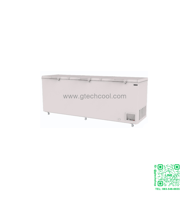 ตู้แช่แข็ง ฝาทึบโช๊คอัพ รุ่น SNQ-1305