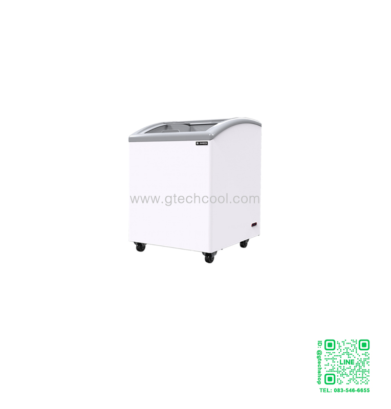 ตู้แช่แข็ง กระจกโค้ง รุ่น SNC-0155