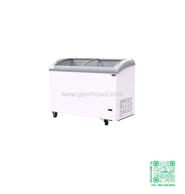 ตู้แช่แข็ง กระจกโค้ง รุ่น SNC-0435