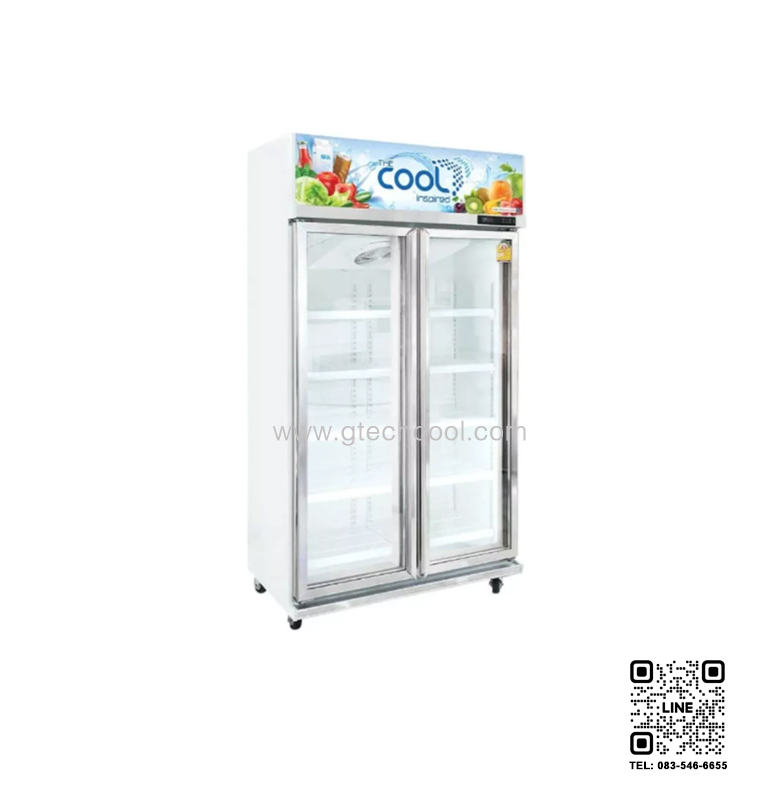 ตู้แช่เย็น 2 ประตู The Cool รุ่น ALEX 2P PREMIUM
