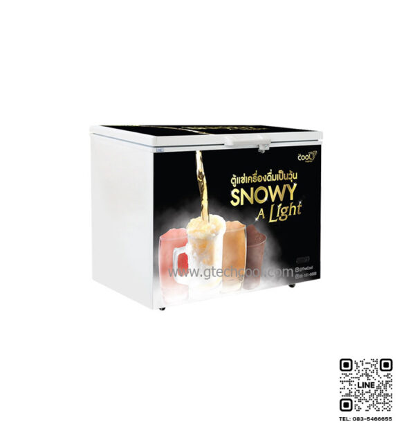 ตู้แช่เครื่องดื่มเป็นวุ้น รุ่น SNOWY A LIGHT 150