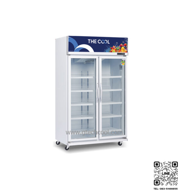 THE COOL ตู้แช่เย็น 2 ประตู รุ่น ALEX 2P JUMBO PREMIUM
