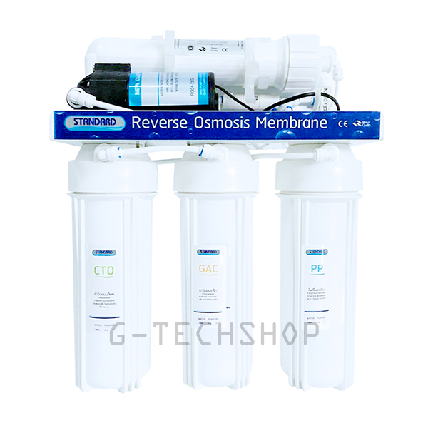 เครื่องกรองน้ำ STANDARD ประเภทตั้งพื้น และเคาน์เตอร์ ระบบจ่ายน้ำกรองตามอุณหภูมิห้อง รุ่น SD R075